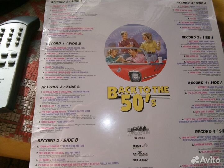 Back To The 50's 4x LP New