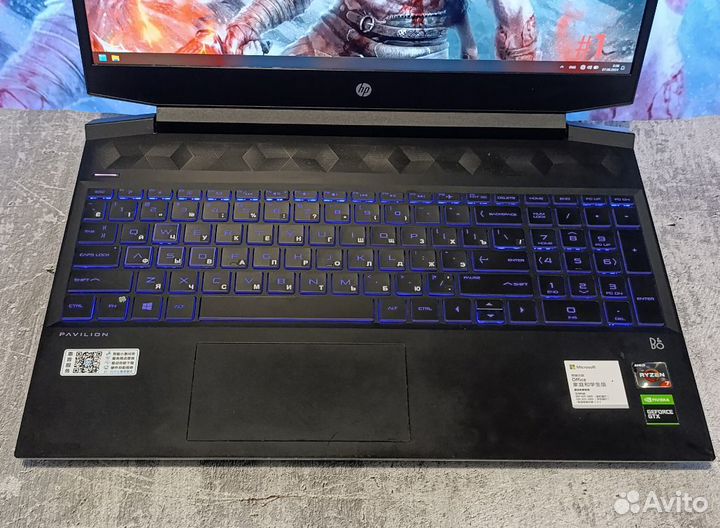 Игровой HP Pavilion GTX 1660ti/i7-9750/576gb/8Gb