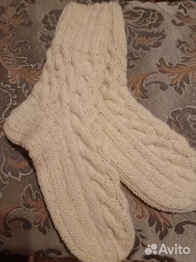 Носки ручная работа, шерстяные