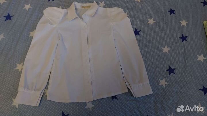 Блузки школьные 122 128