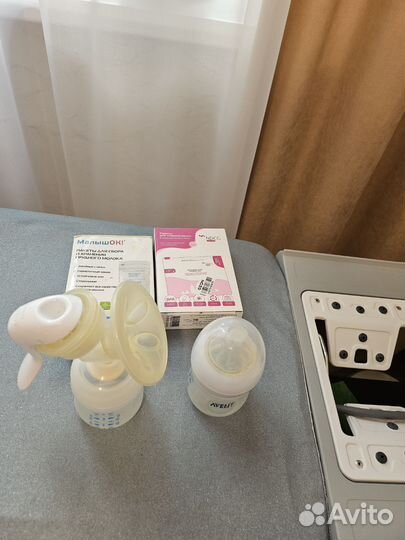 Молокоотсос avent ручной бу