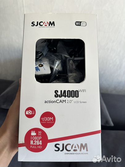 Экшн камера sjcam sj4000 wifi Full HD