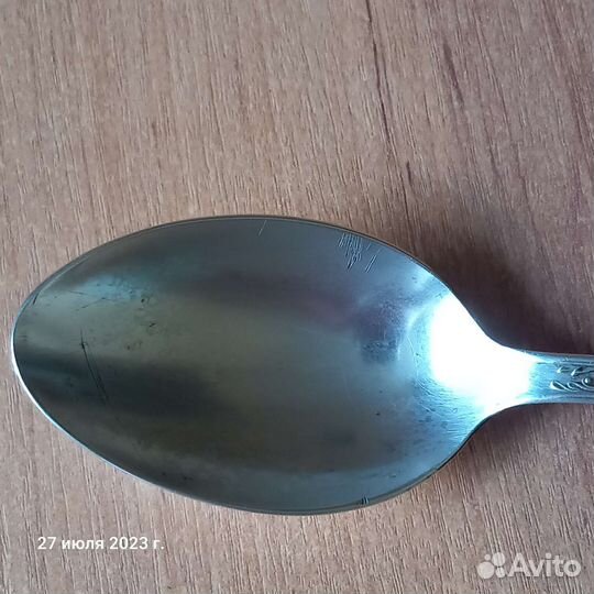 Ложка столовая серебро СССР
