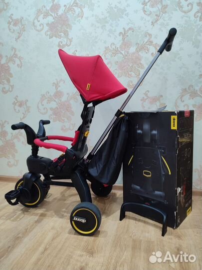 Складной велосипед Doona Liki Trike S3 Flame Red