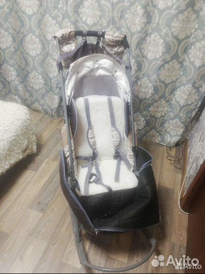 Детские санки коляска
