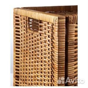 Branäs бранэс Корзина, ротанг, 32x34x32 см IKEA