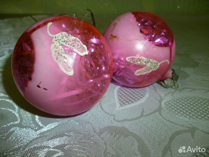 Советские ёлочные игрушки