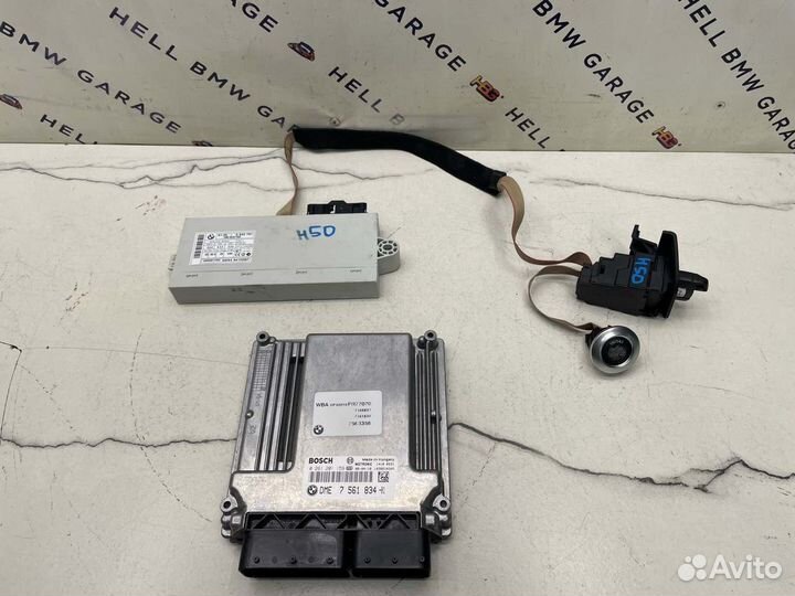 Комплект DME CAS Ключ Bmw E81 E87 E90 E91 E83 N46