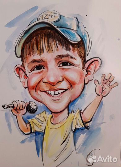 Шаржи на заказ по фото