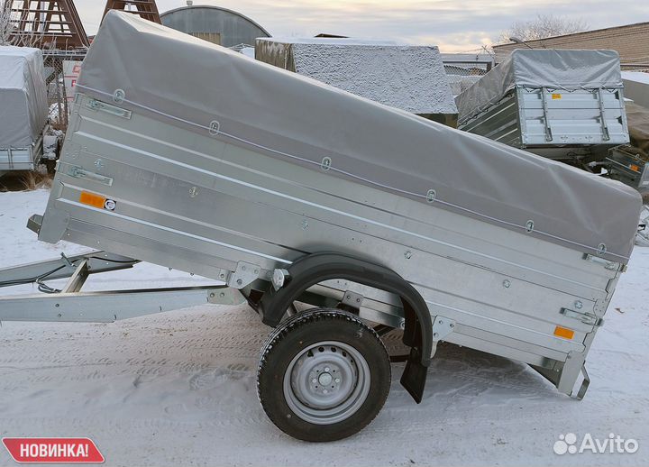 Прицеп с надставным бортом 2.5х1.4