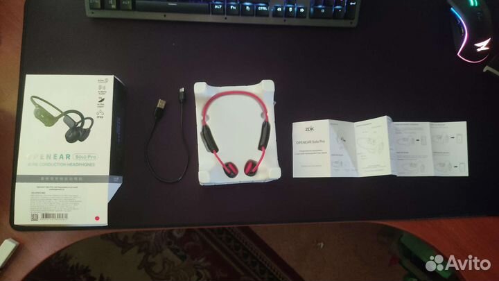 Наушники с костной проводимостью Openear Solo Pro