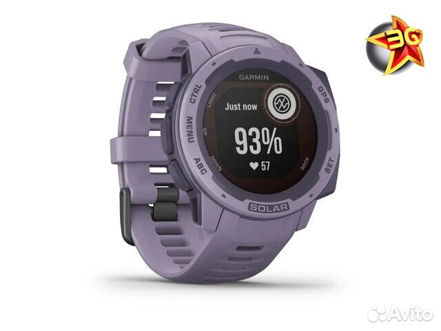 Часы Garmin Instinct Solar Orchid 010-02293-02