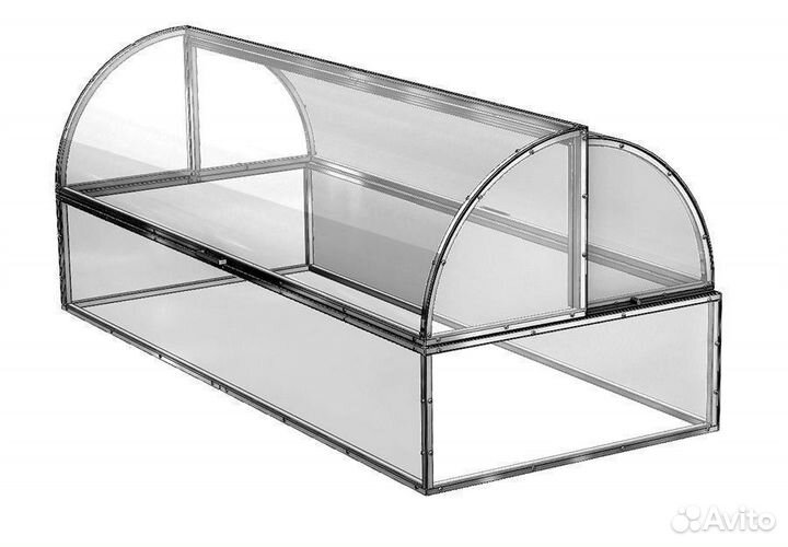 Парник для дачи. Парник под поликарбонат. Цена