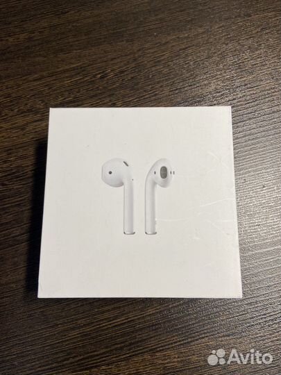 Кейс от airpods 2 +коробка