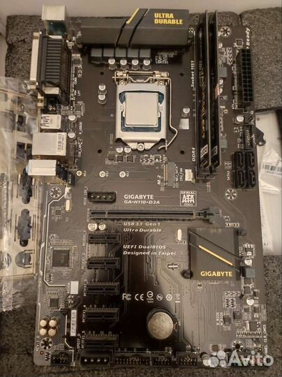 Комплект i5 6600k+мать+16гб