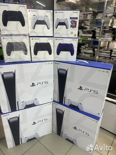 Sony playstation 5 ps5 с дисководом