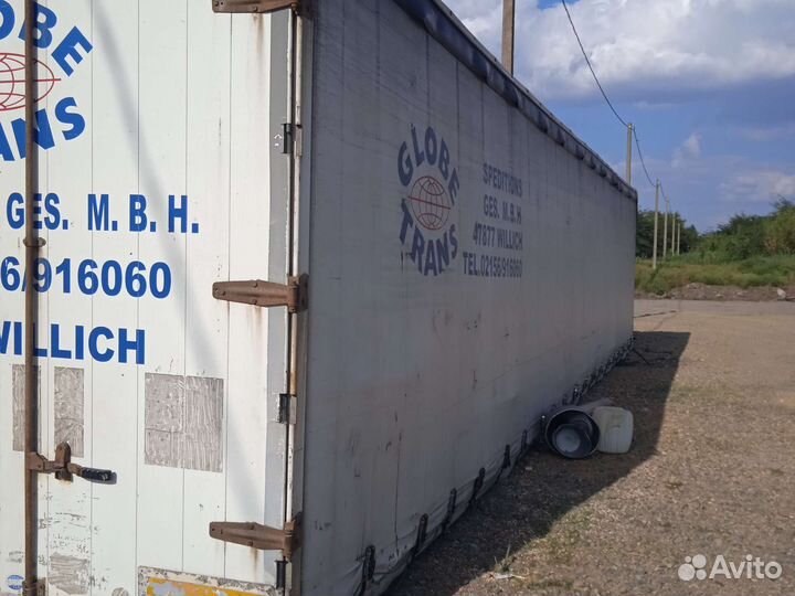 Тент штора на полуприцеп