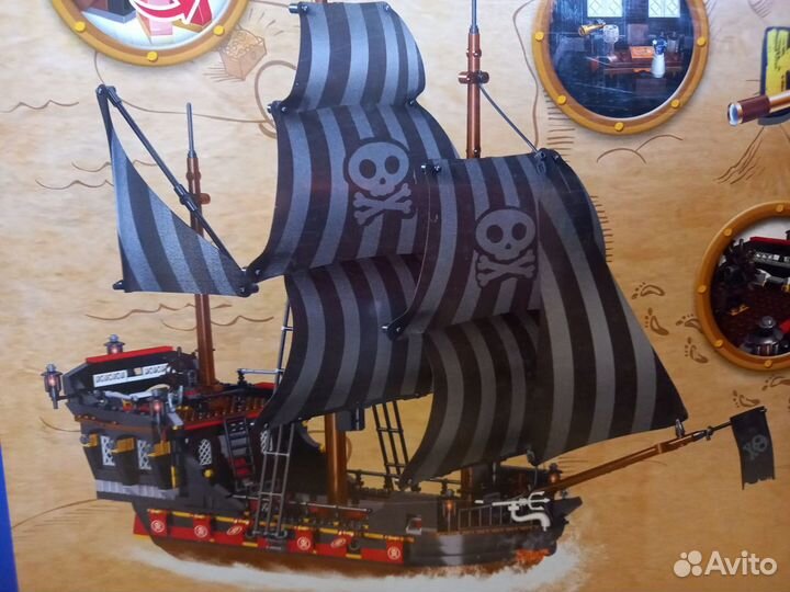 Конструктор Пиратский корабль