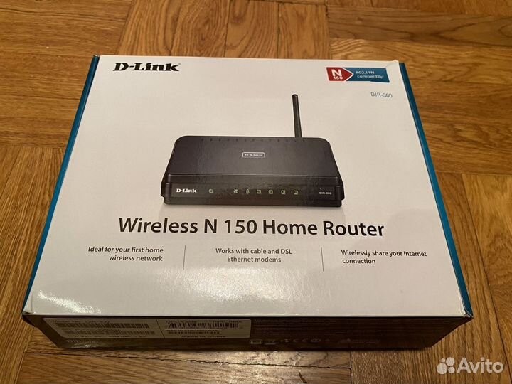Wi-Fi роутер D-link N150