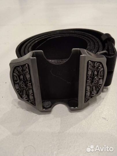 Мужской кожаный ремень Zippo