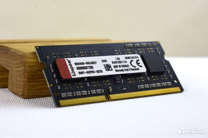 Память KingSton DDR3 1600 MHz 4 GB sodimm новая