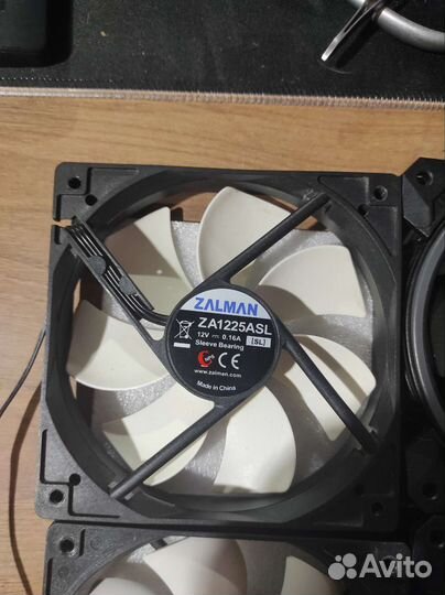Корпусные кулера 120мм Zalman, nzxt