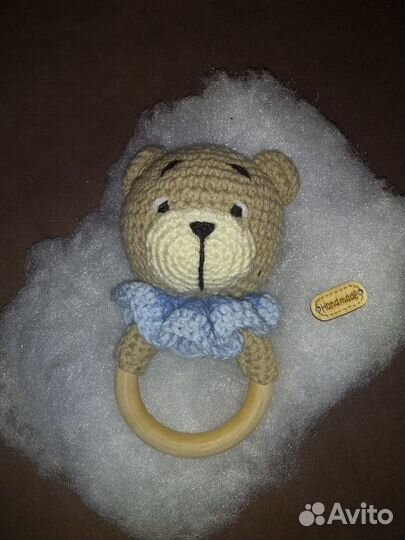 Погремушка грызунок ручной работы