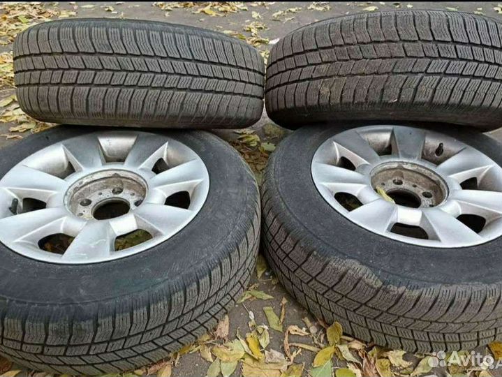 Диски на bmw e 38 и на портер 3 покрышки на выброс