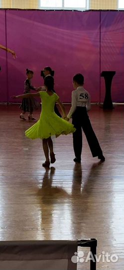 Платье для бальных танцев, размер 32