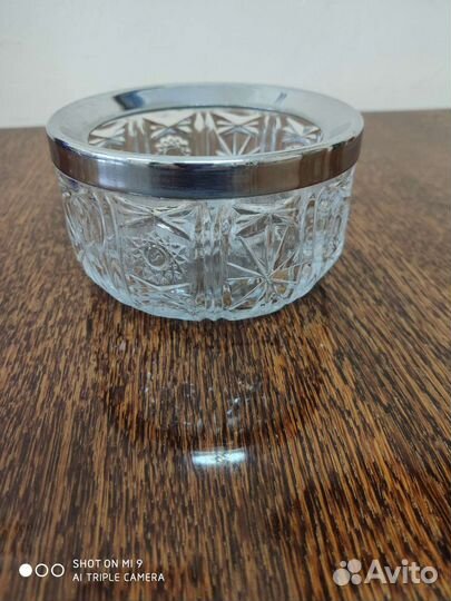 Ваза хрустальная СССР