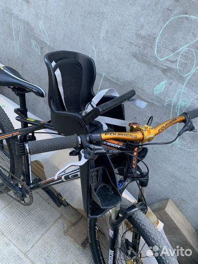 Детское велокресло переднее