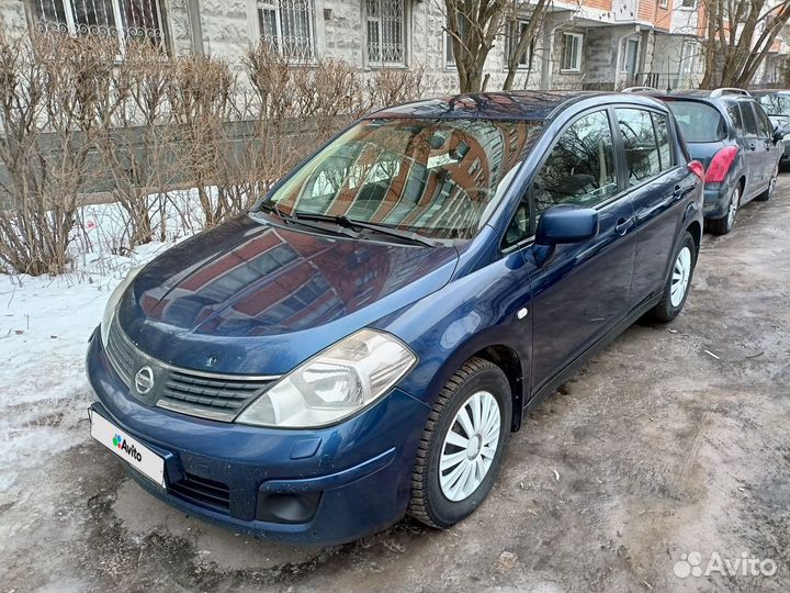 Nissan Tiida 1.6 AT, 2007, 137 000 км