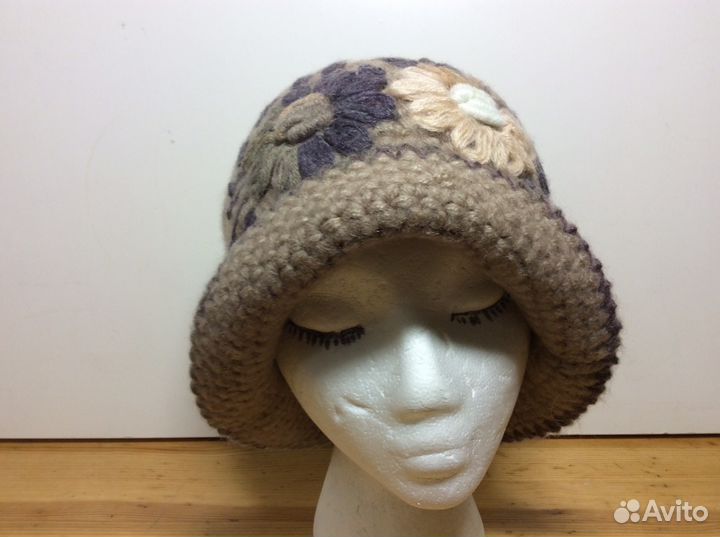Авторская шляпка в стиле прованс, 54-57, арт 210