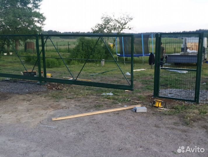 Сетка 3D для забора от производителя