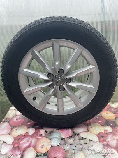 Оригинальные диски с зимней резиной для audi Q3