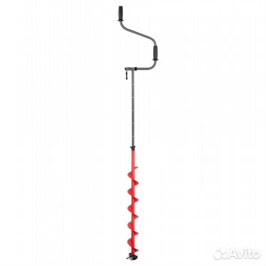 Ледобур buran 100L левое вращение, цельнотянутый