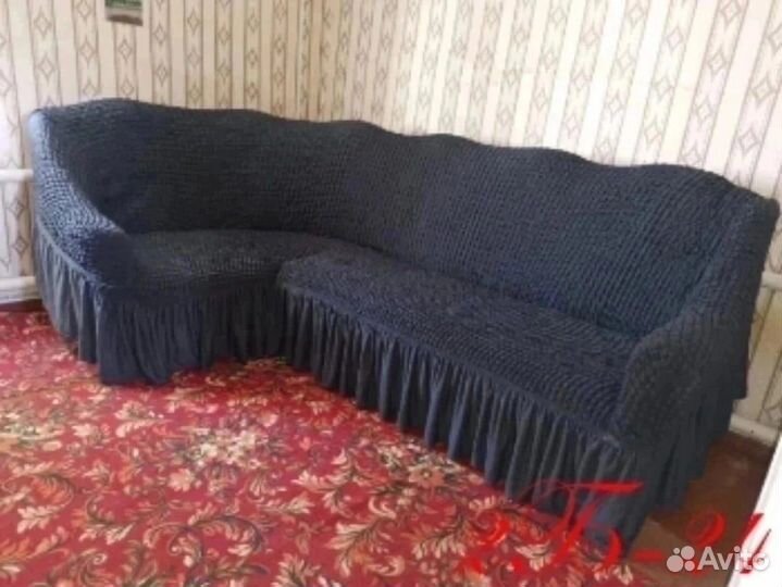 Чехол на угловой диван