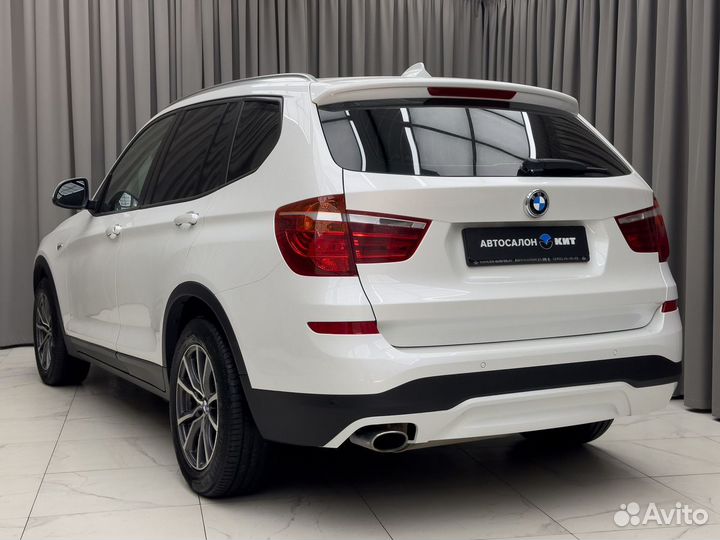 BMW X3 2.0 AT, 2016, 126 486 км