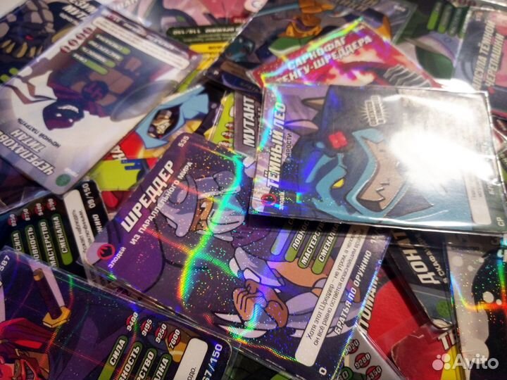 Карточки черепашки ниндзя