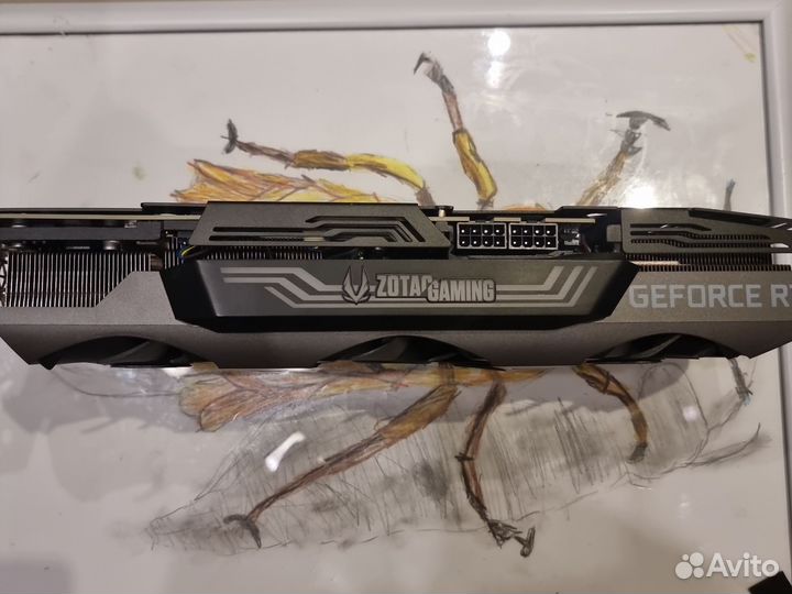 Видеокарта rtx 3080 zotac trinity oc 10g