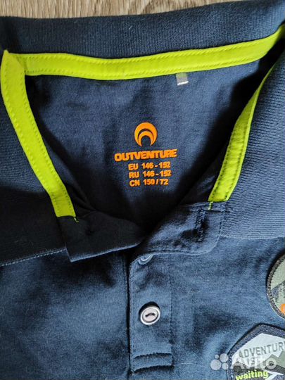 Поло Outventure, поло, майка д/м 146-152 см