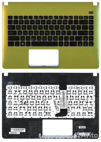 Топкейс Asus X401A зеленый