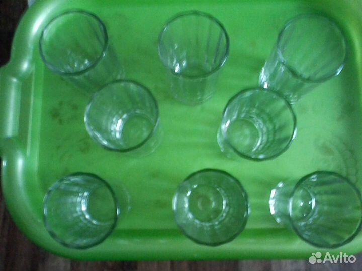 Стаканы граненые 100 гр. СССР