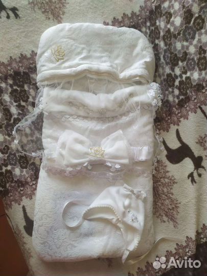 Конверт на выписку зимний для малыша