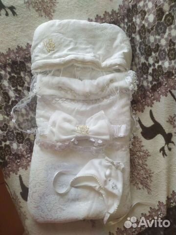 Конверт на выписку зимний для малыша