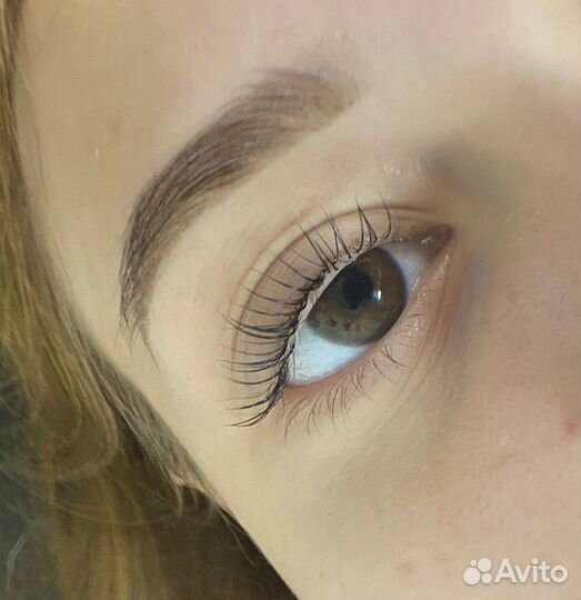 Оформление бровей, ламинирование ресниц и бровей