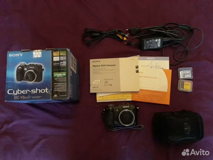 Фотоаппарат Sony Cyber-shot DSC-V3