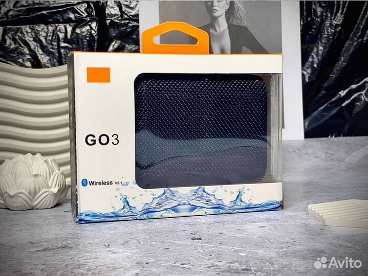 Колонка Jbl Go 3 чёрная