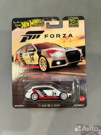 Hot wheels premium audi rs 6 avant Forza