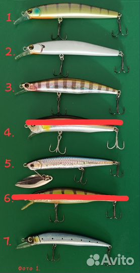 Воблеры б/у и новые